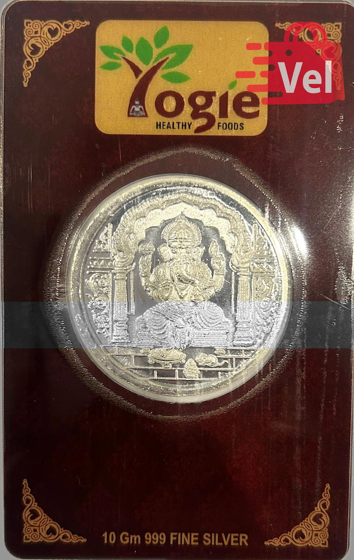 God Ganesh silver coin 10G