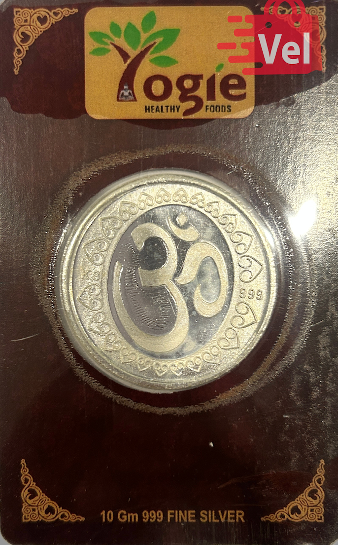 God Ganesh silver coin 10G