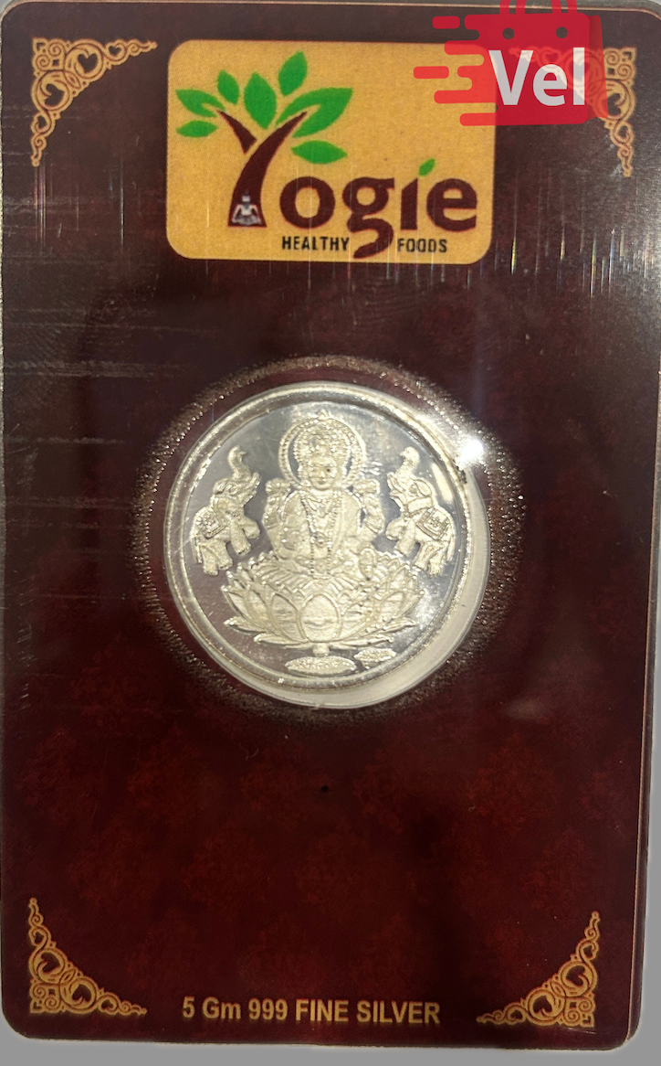 Goddess Lakshmi Silver Coin 5G