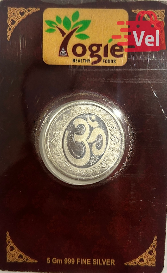 God Ganesh Silver Coin 5G