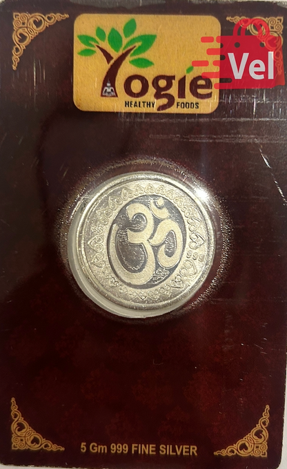 God Ganesh Silver Coin 5G