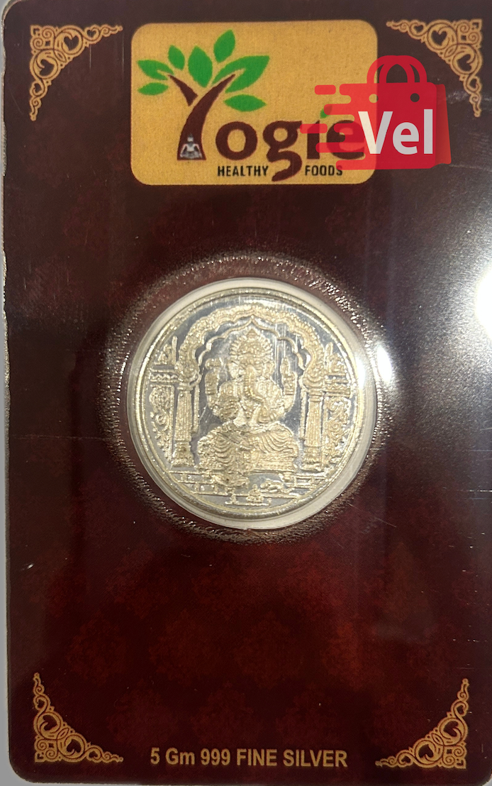 God Ganesh Silver Coin 5G