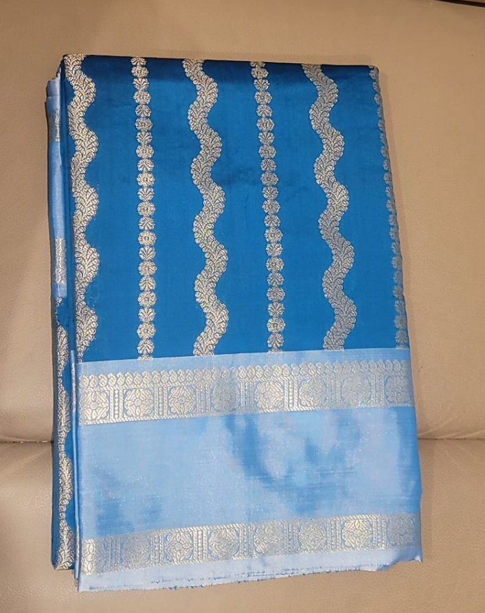 Blue Saree