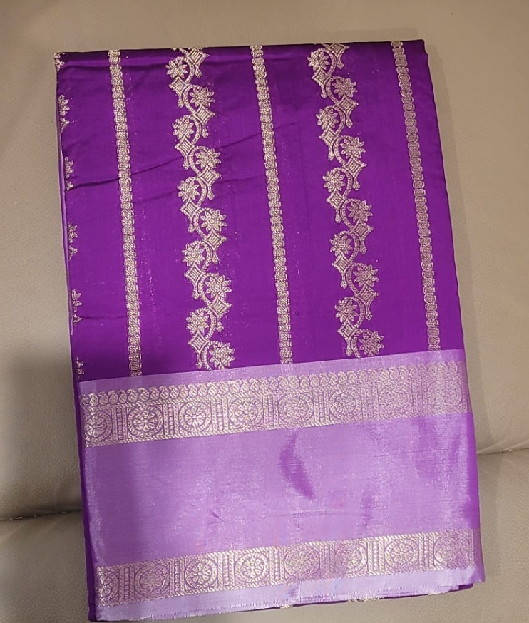 Purple Saree