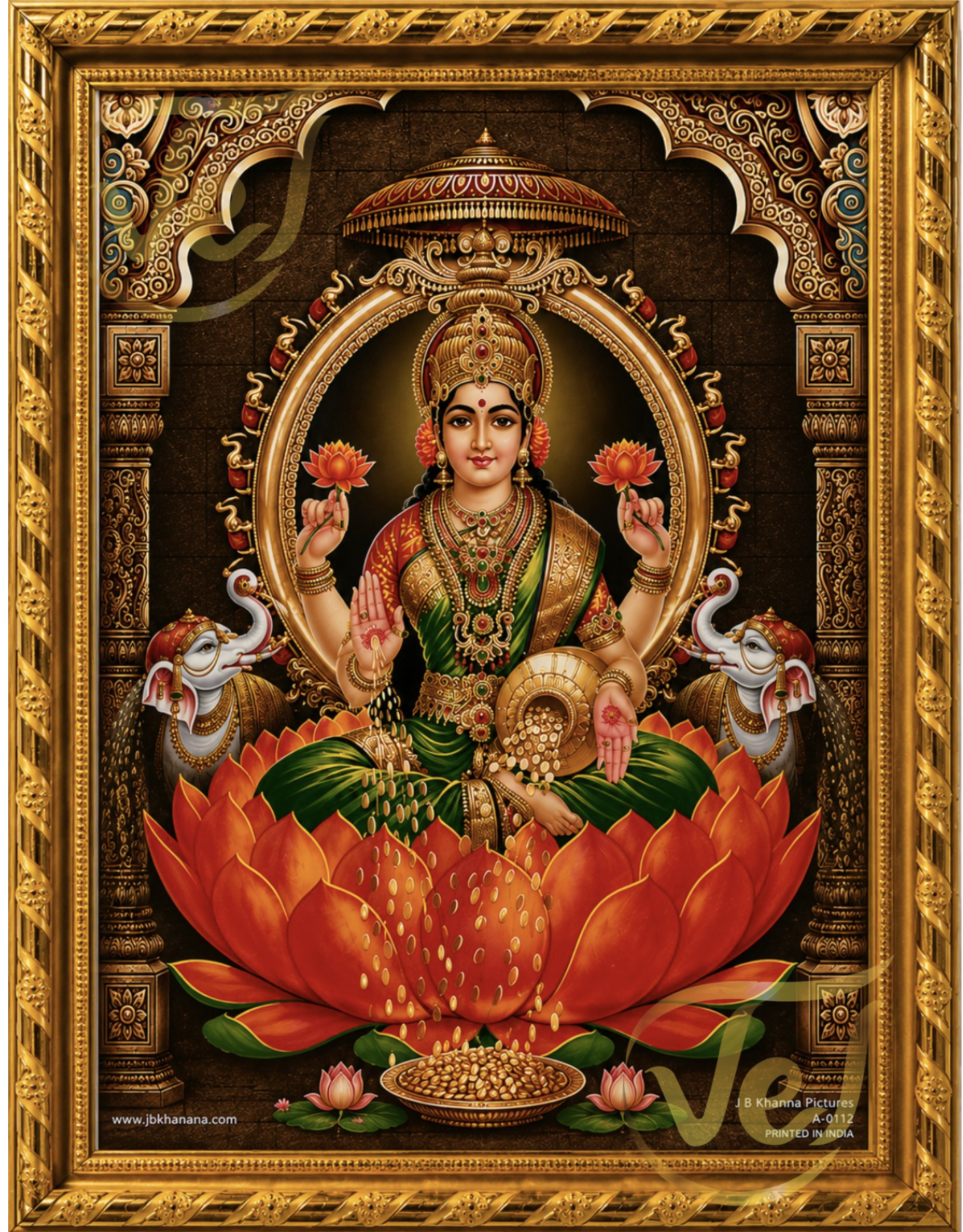 Lakshmi Photo Frame 13 X 10