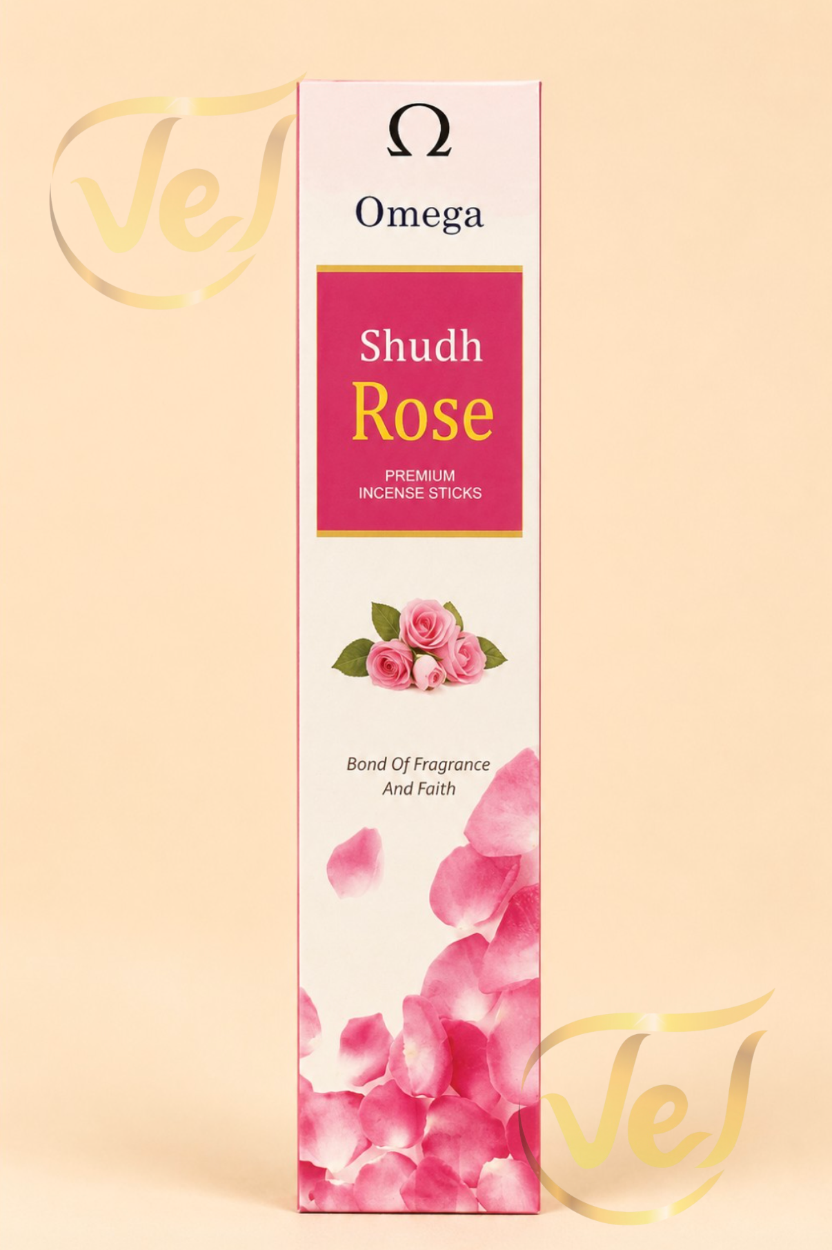 Omega Shudh Rose Incense Stick 16G