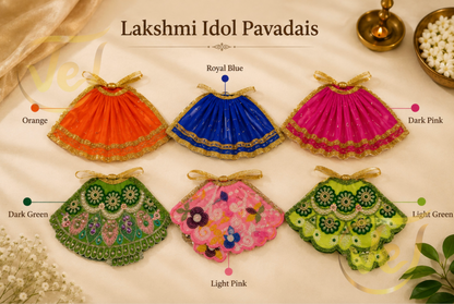 Lakshmi Pavadai 3 Inches (Multiple Colours Available)