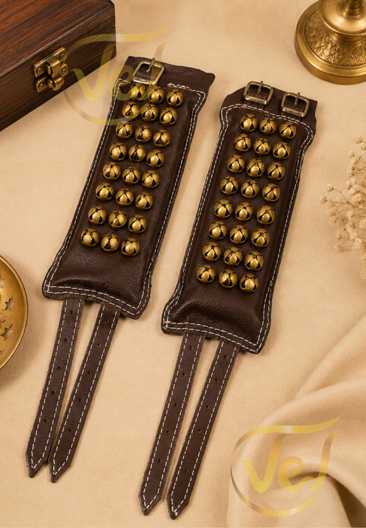 Leather Salangai 3 Lines