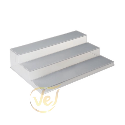 3 tiered clear Golu Steps