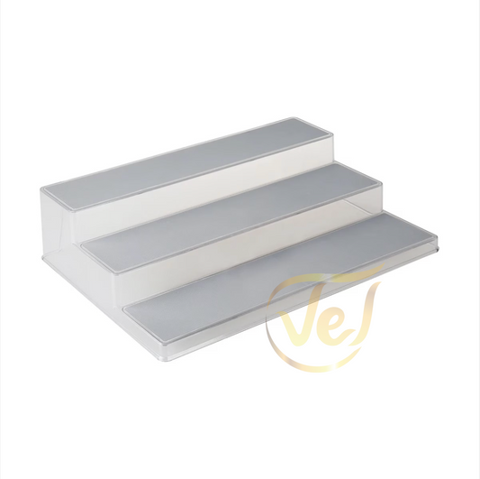 3 tiered clear Golu Steps