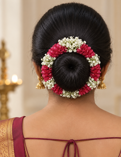 Fresh Kondai/Hair Malai (Pre- order 2 weeks before) Flowers for Hair