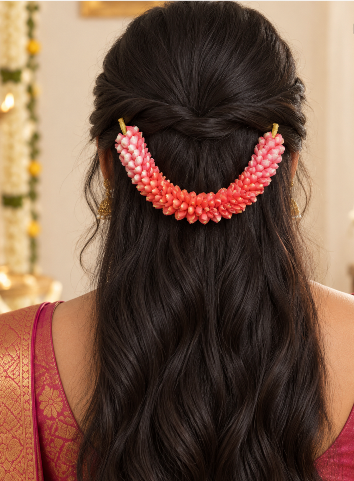Fresh Kondai/Hair Malai (Pre- order 2 weeks before) Flowers for Hair