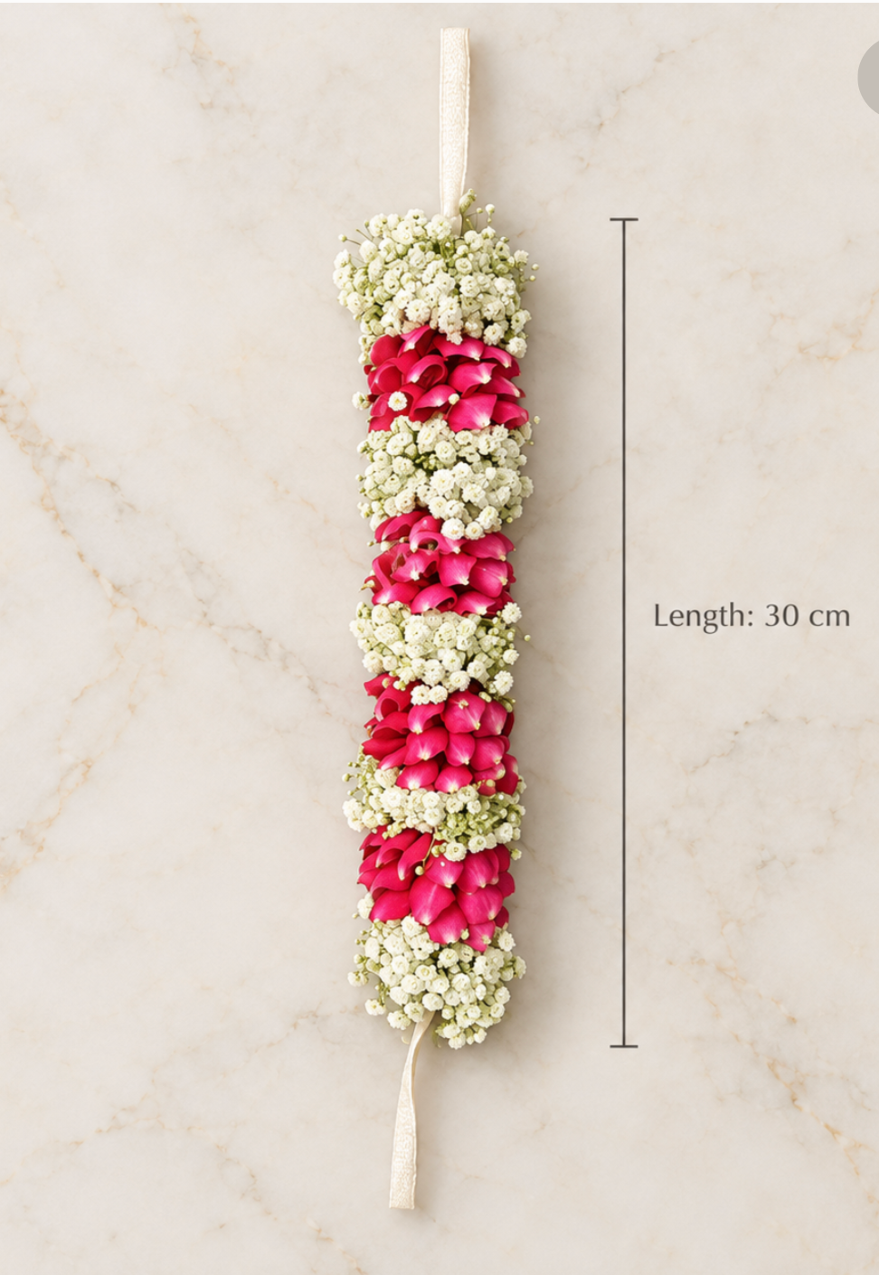 Fresh Kondai/Hair Malai (Pre- order 2 weeks before) Flowers for Hair
