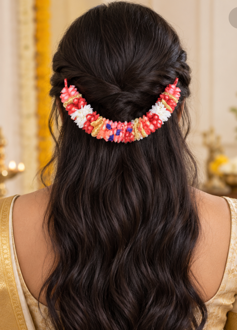 Fresh Kondai/Hair Malai (Pre- order 2 weeks before) Flowers for Hair
