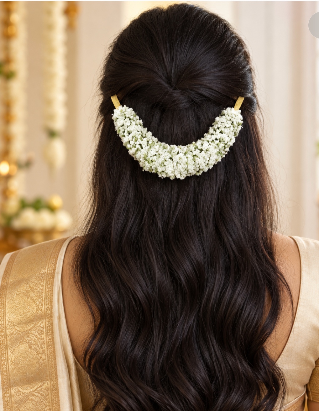 Fresh Kondai/Hair Malai (Pre- order 2 weeks before) Flowers for Hair