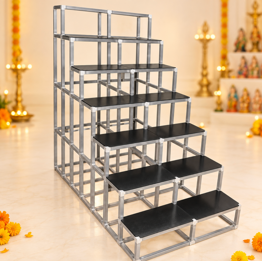 7 Steps Regular Golu/Kolu Stand Padi  (Pre-order 2 weeks before)