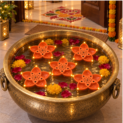 Panchmukhi Water Sensor Diya