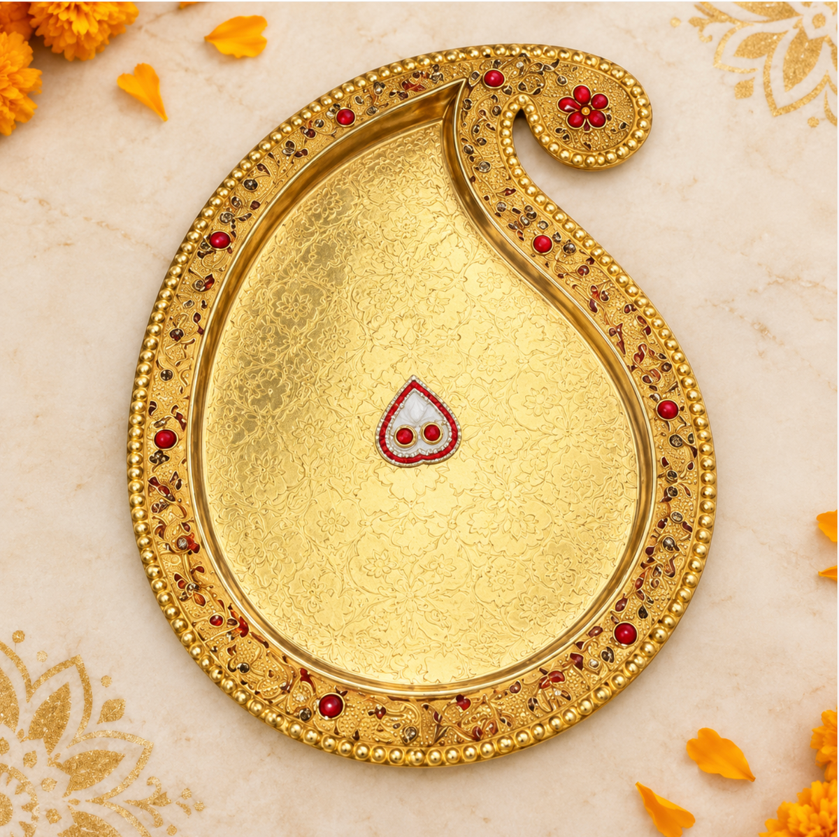 Decorative Diya Plate