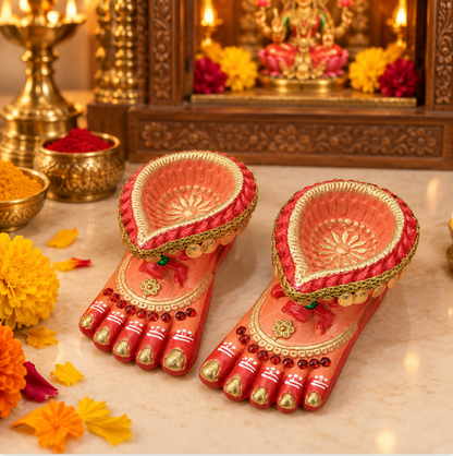 Lakshmi Charan Pair – 4 Inch