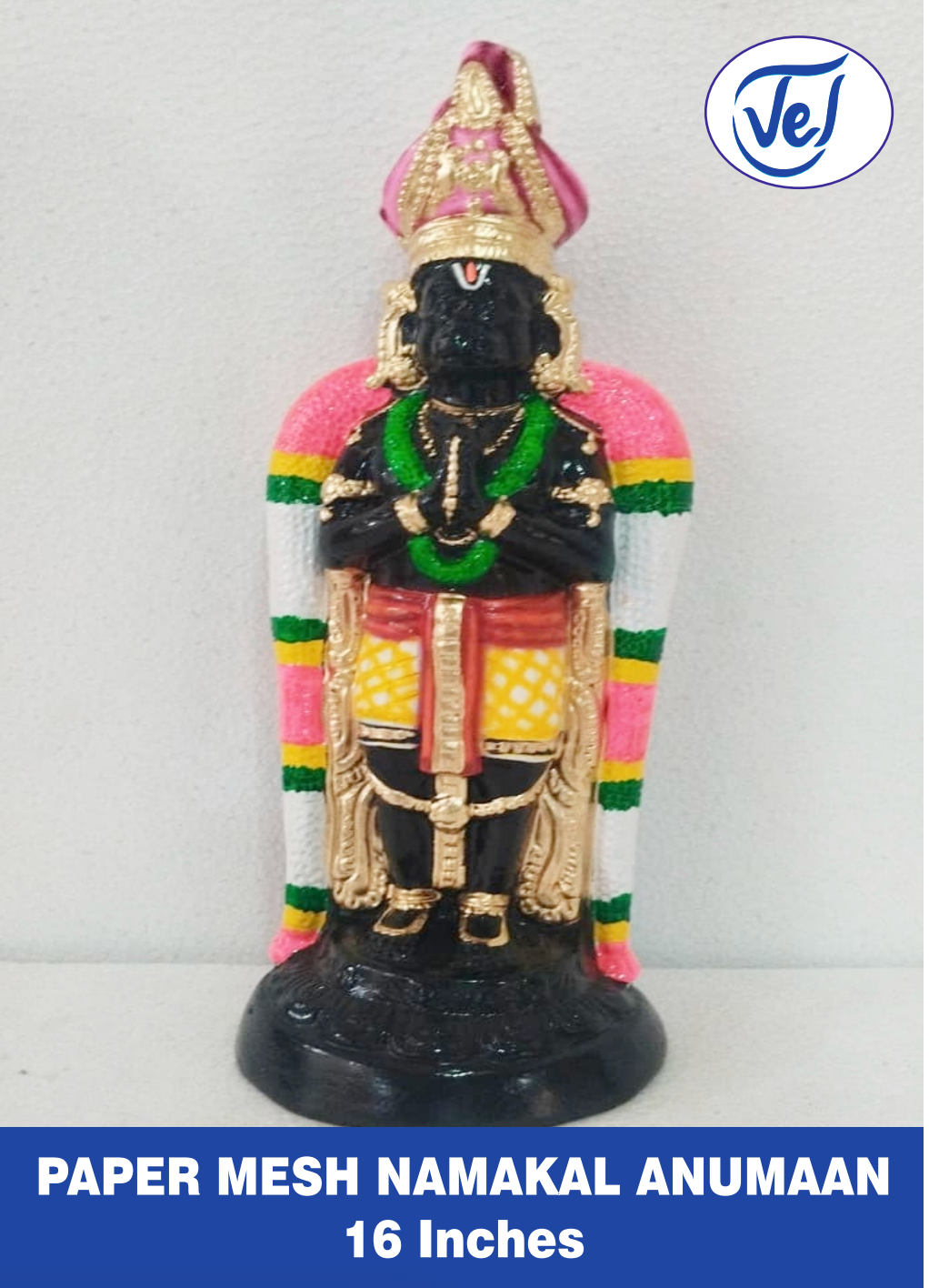 Namakkal Anjaneyar / Anuman Kolu Doll 16 Inch – Paper Mache