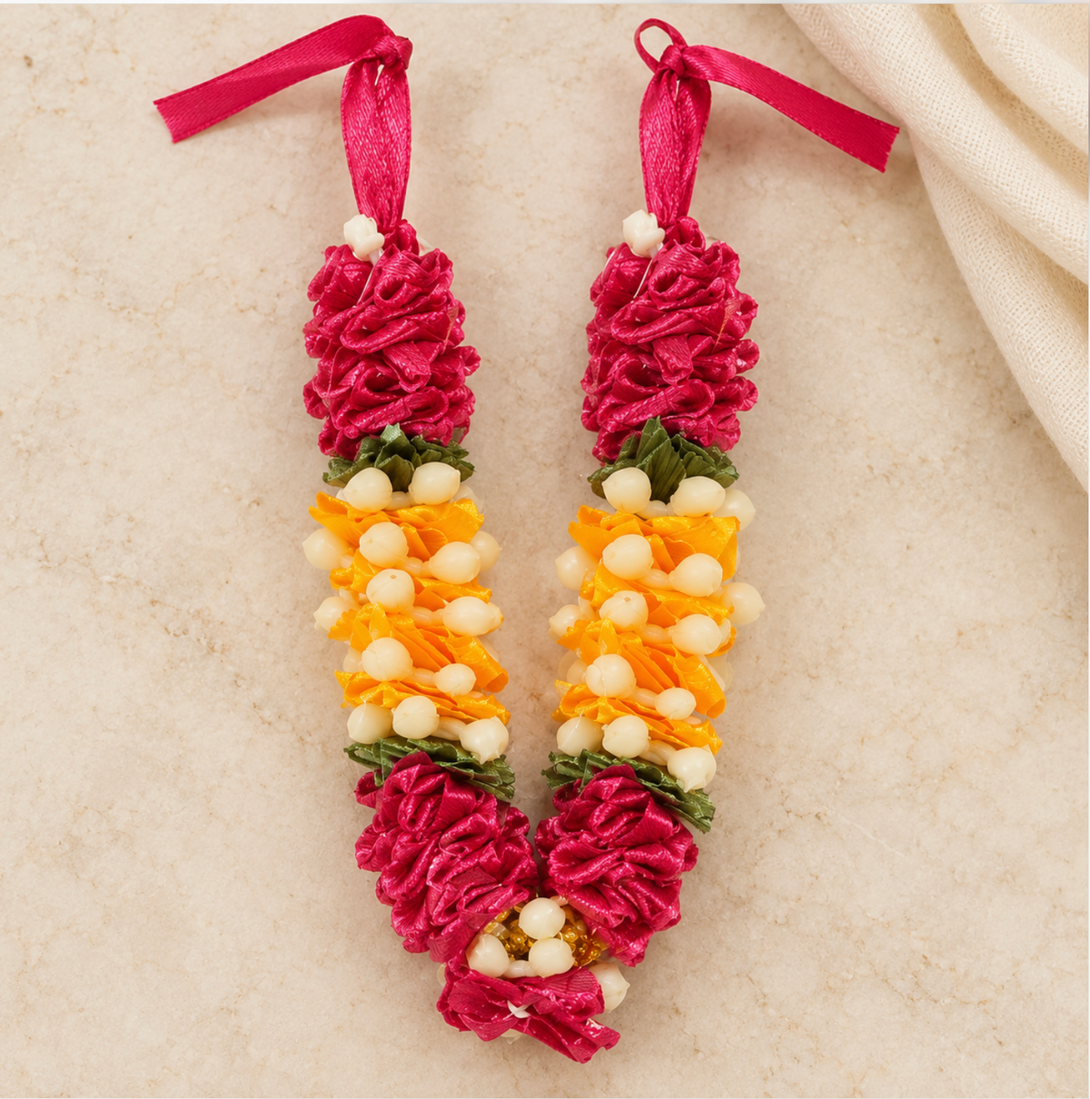 Artificial Flower Malai / Garland - 10cm