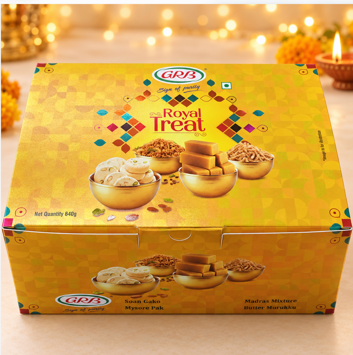 GRB Royal Treat Gift Pack  - 640g