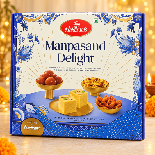 Haldirams Manpasand Delight - Gift Pack 1.35kg