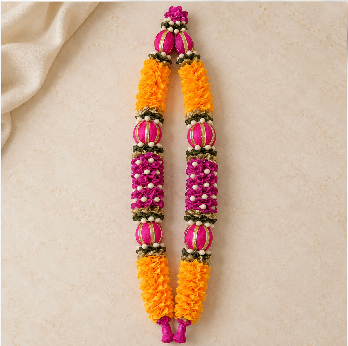 Artificial Flower Malai / Garland - 35cm
