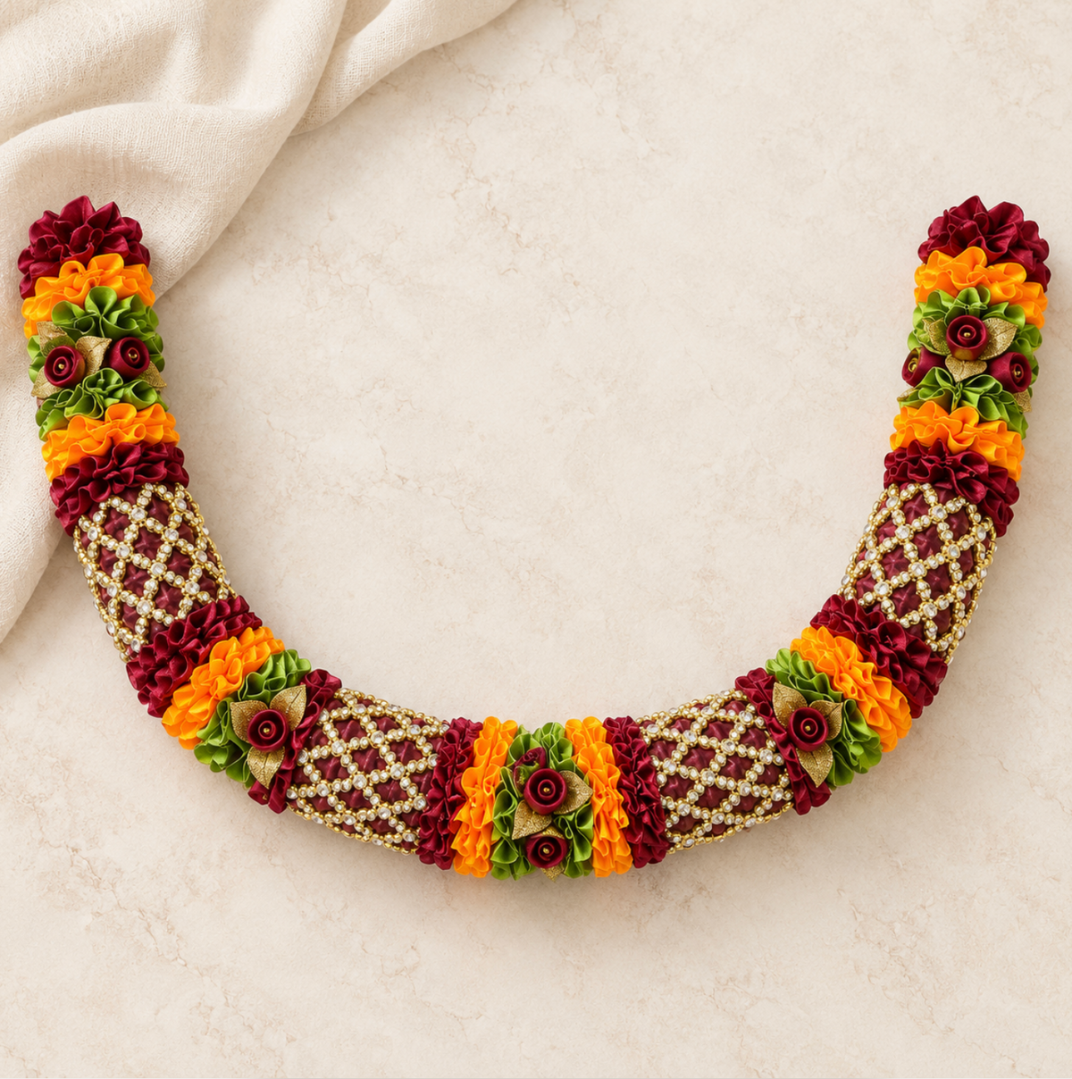 Artificial Flower Malai / Garland - 60cm