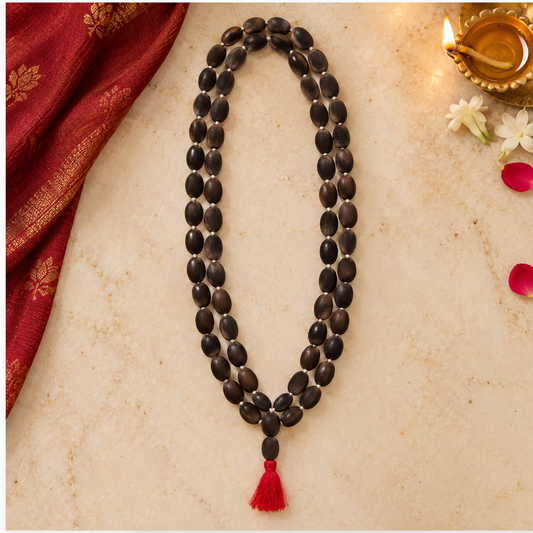 Lotus Beads Mala 96cm