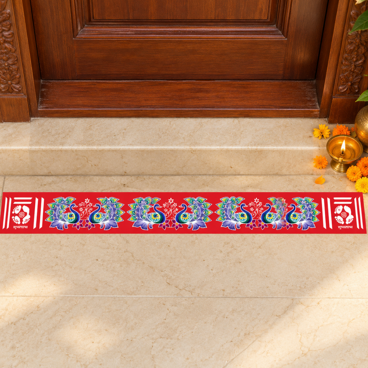 Rangoli/ Kolam Design Sticker (approximately 80cm)
