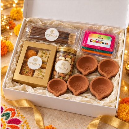 Deeksha Diwali Gift Hamper | Traditional Diwali Family Box