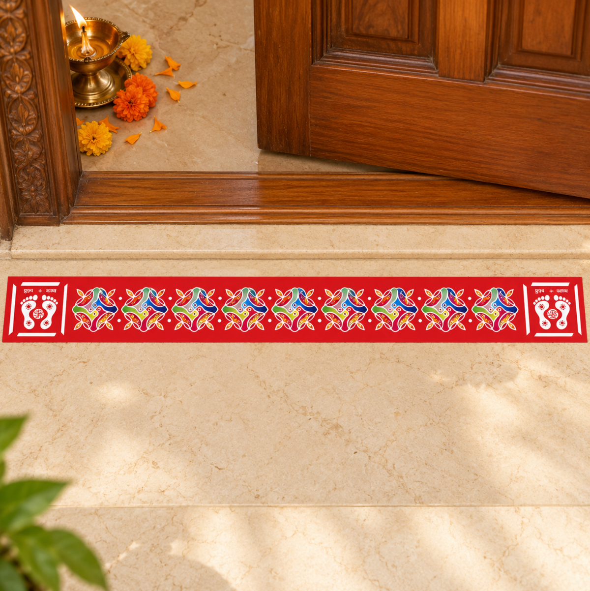 Rangoli/ Kolam Design Sticker (approximately 80cm)