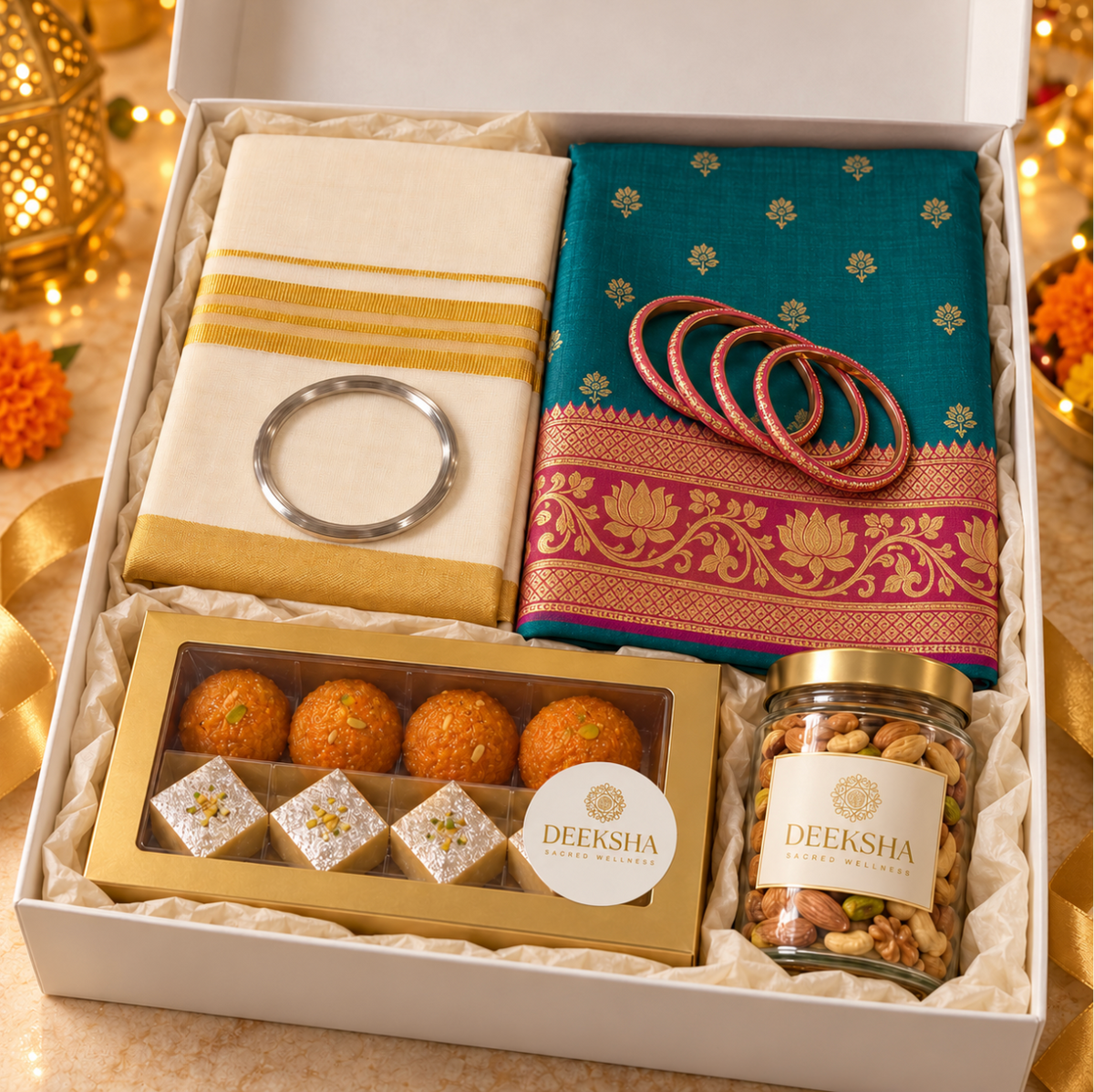 Deeksha Diwali Gift Hamper | Couples Festive Hamper