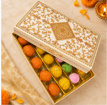 Deeksha Diwali Gift Hamper | Assorted Ladoo Gift box