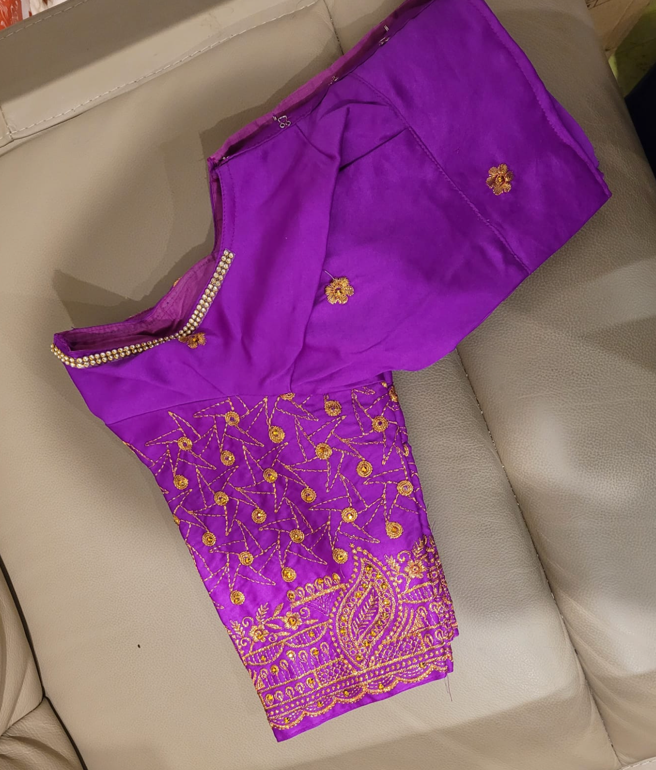 Saree Blouse Star Pattern - Multiple colours and sizes available