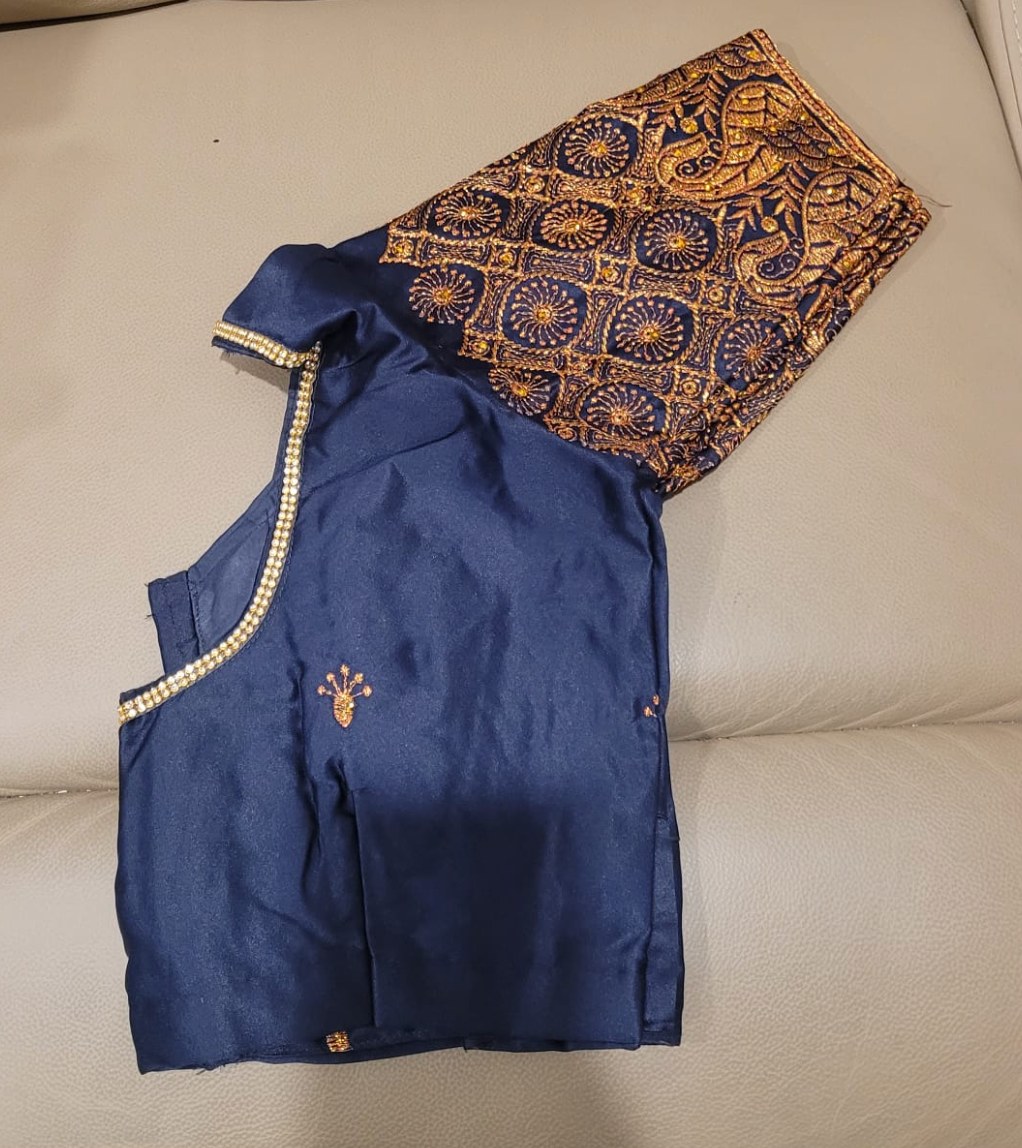 Saree Blouse Round star design - Multiple colours and sizes available