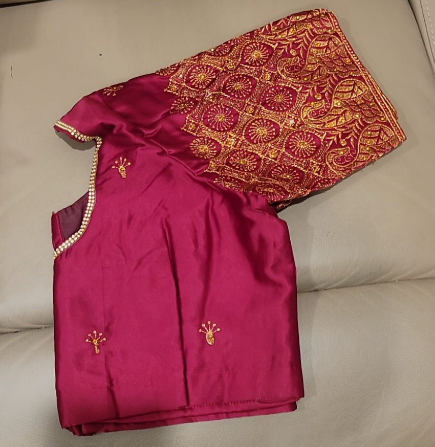 Saree Blouse Round star design - Multiple colours and sizes available