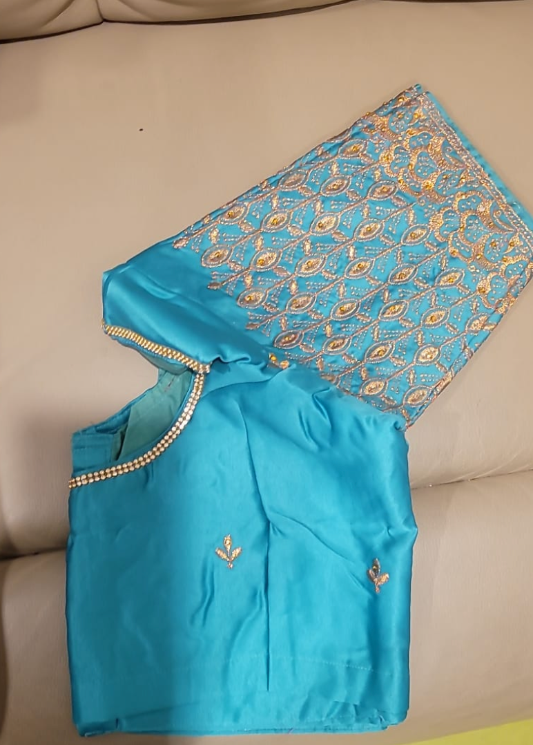 Saree Blouse leaf/tree Pattern - Multiple colours available