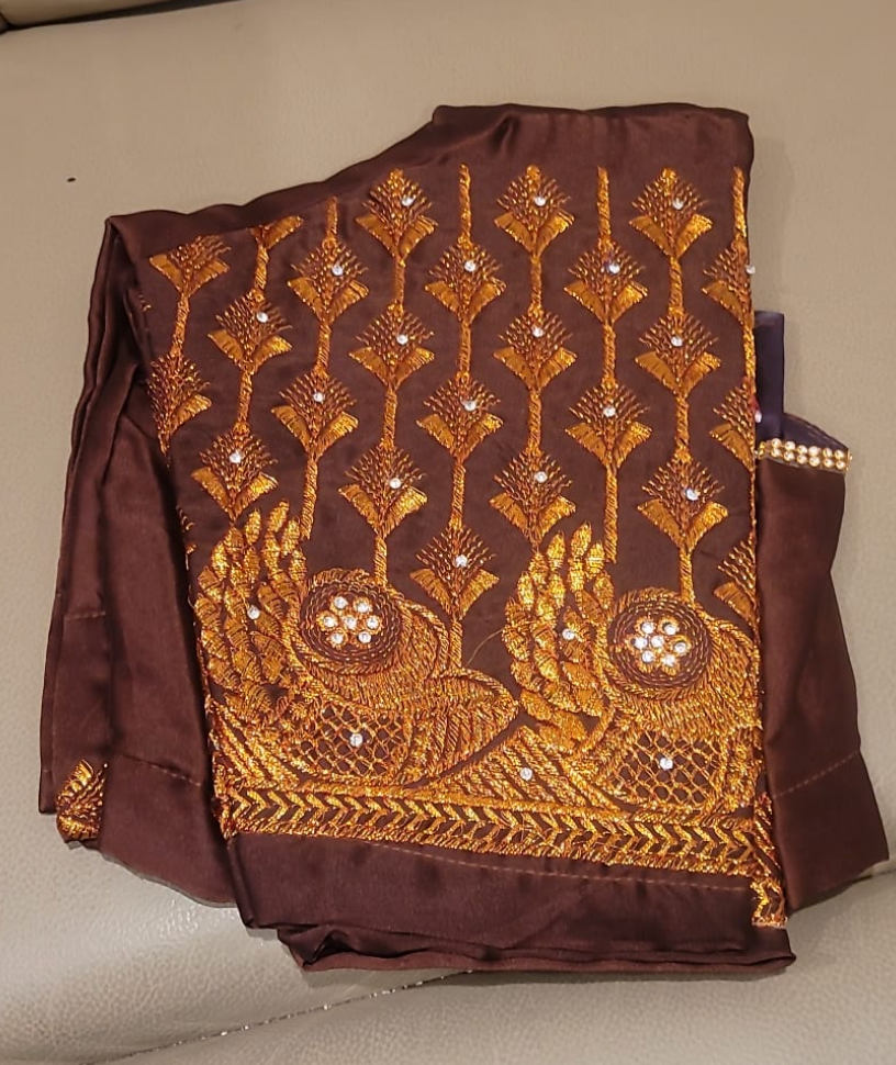 Saree Blouse Feather Pattern - Multiple colours and sizes available