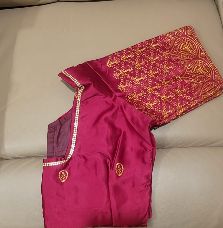 Saree Blouse Chandilier Pattern - Multiple colours and sizes available