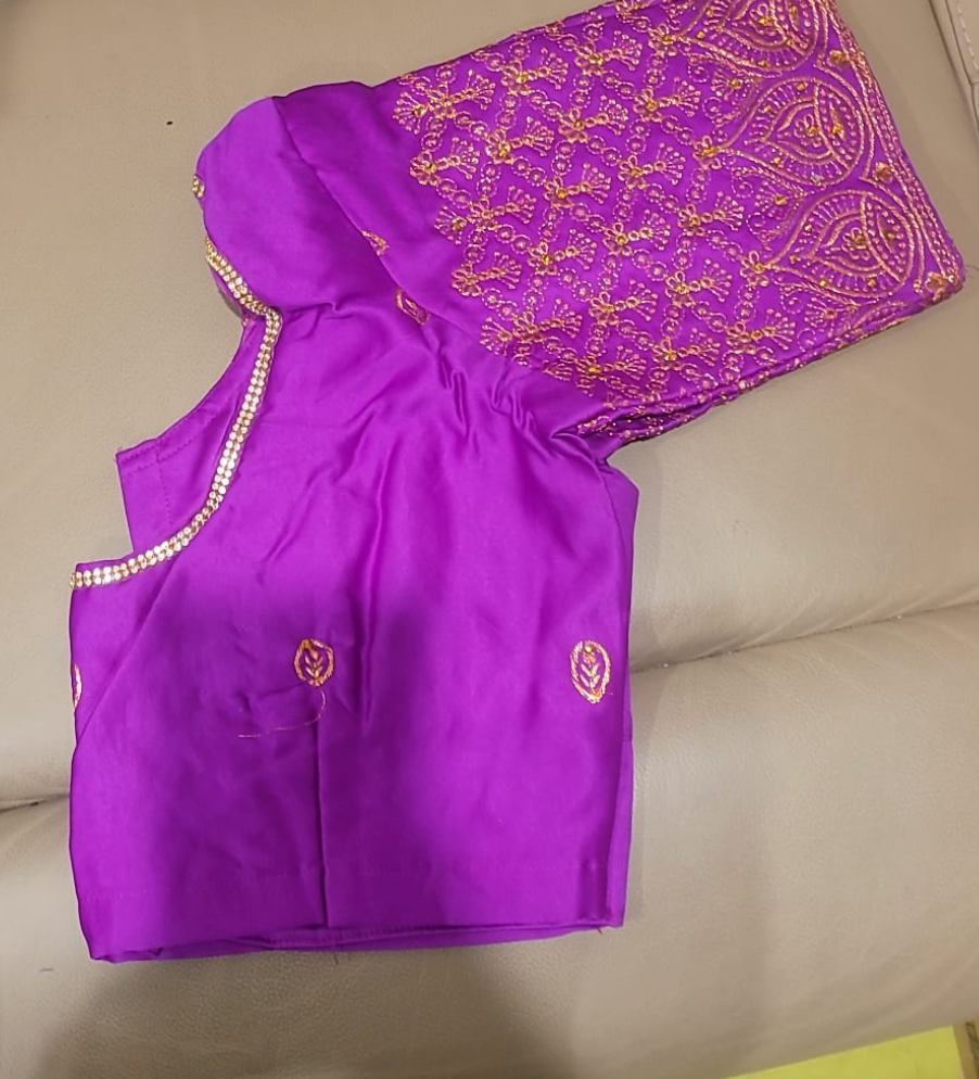 Saree Blouse Chandilier Pattern - Multiple colours and sizes available