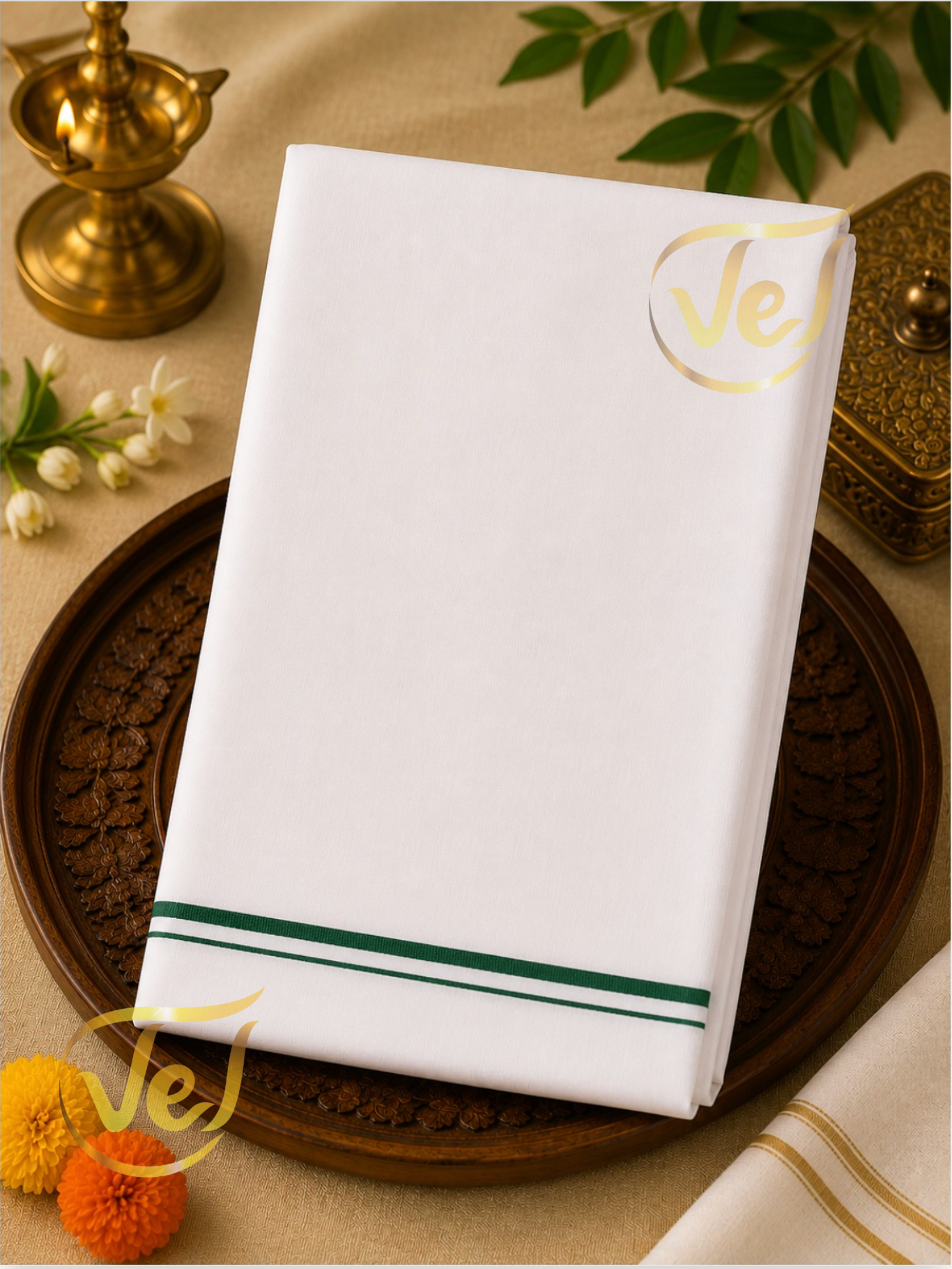 Ramraj Revolt Dhoti - 1.27m x 1.9m  (Dhoti Only) | Multiple Colours available