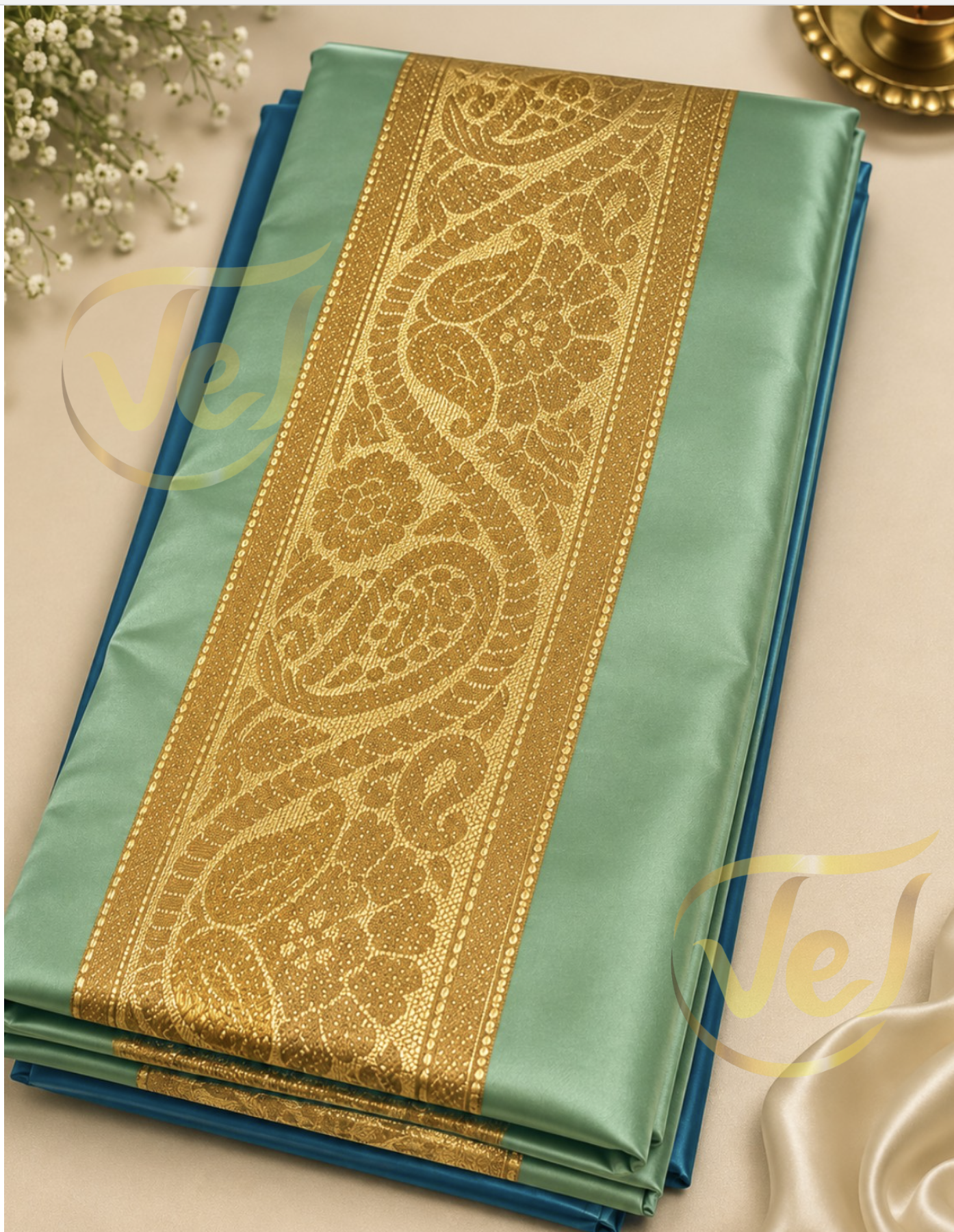 4 Mulam Satin Maalai (Multiple Colours Available)