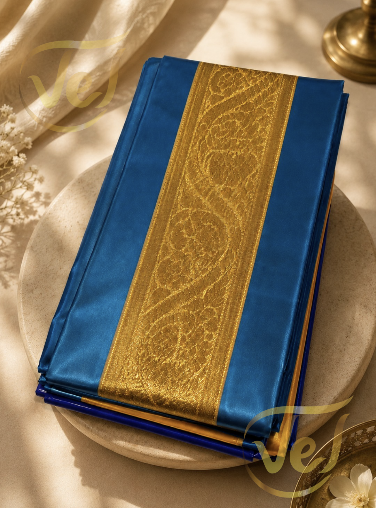 4 Mulam Satin Maalai (Multiple Colours Available)