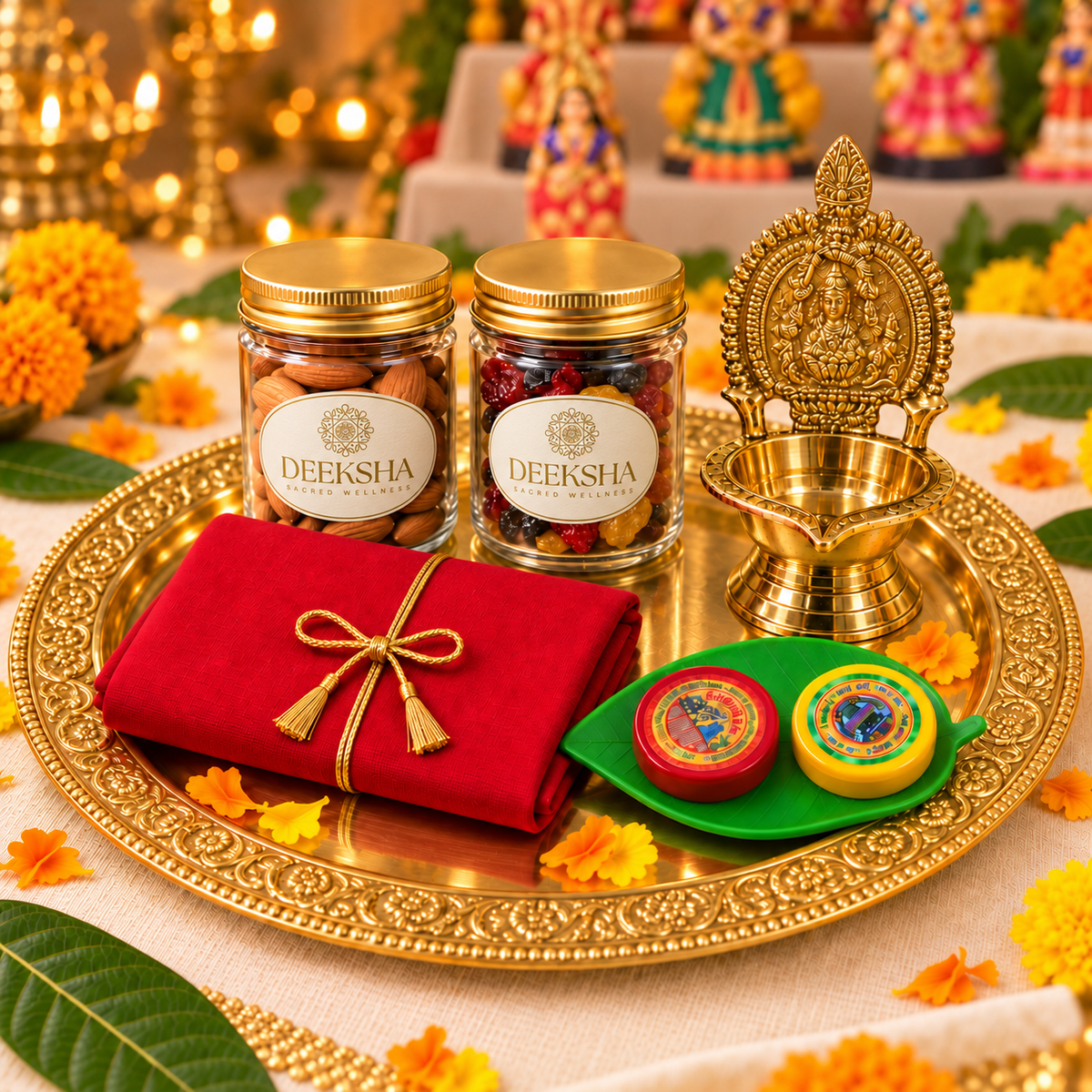 Deeksha Gift Hamper | Annapoorna Mangalam Gift Hamper | Gifts for Navarathri | Navathri Online Exclusive Gift Sets