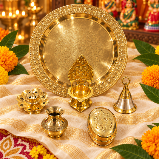 Deeksha Gift Hamper | Maha Mangalam Pooja Gift Set | Gifts for Navarathri | Navathri Online Exclusive Gift Sets