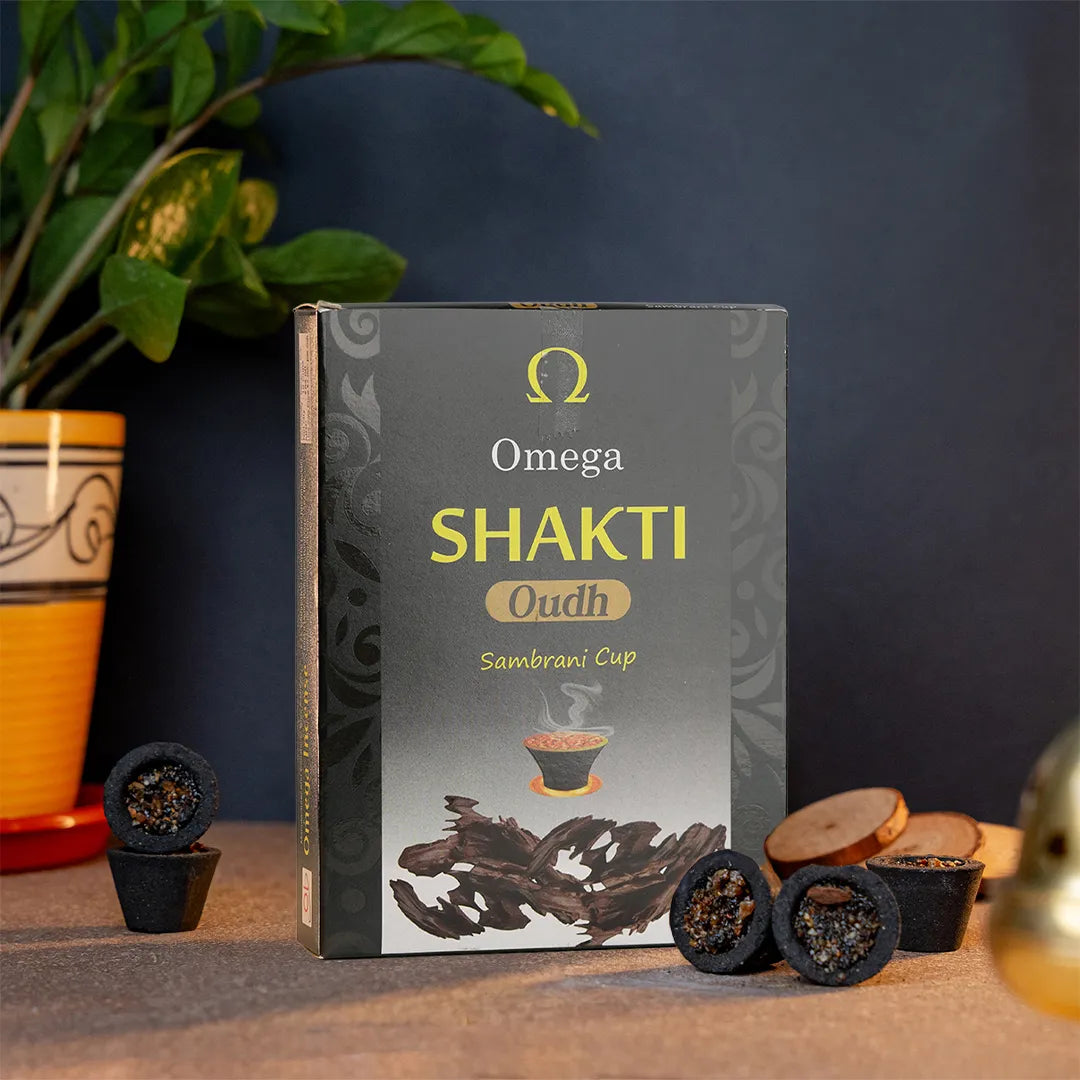 Omega Shakti Oudh Sambrani 12 Cup