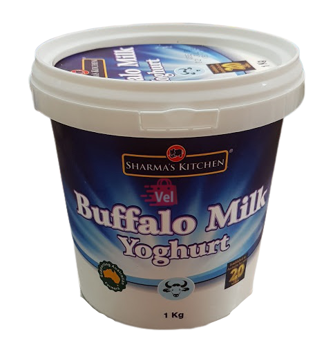 Sharmas Kitchen Buffalo Yoghurt 1Kg Fresh