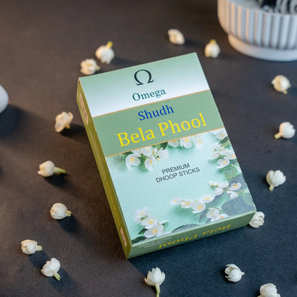 Omega Shudh Bela Phool Dhoop Sticks 120g